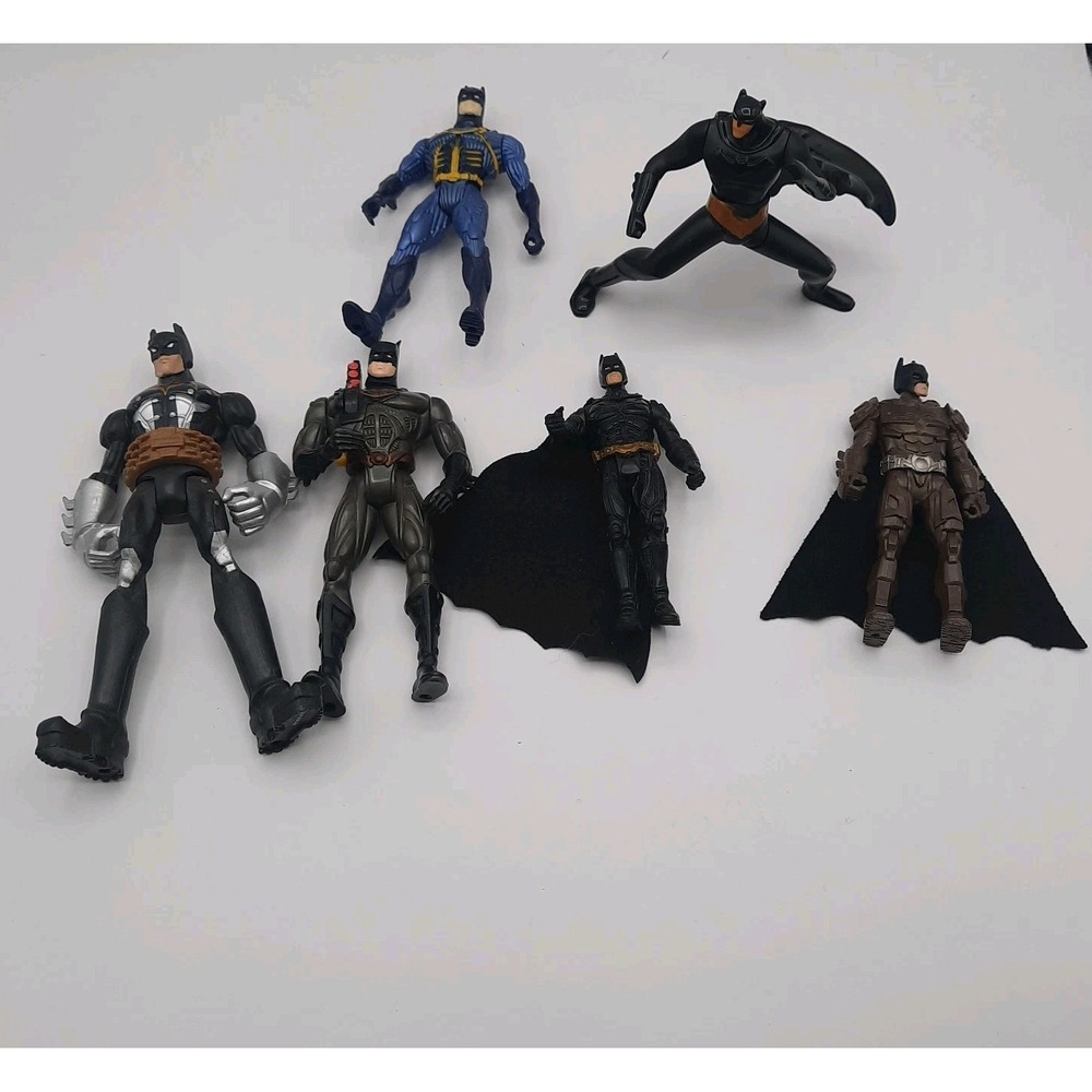 Vintage 90's Batman Action Figure Lot of 6